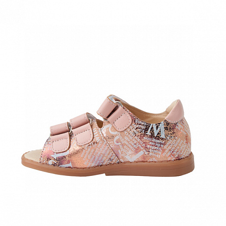 Сандали ортопедические Твики для девочек TW-135-21 пудровые. Изображение 3 из 4