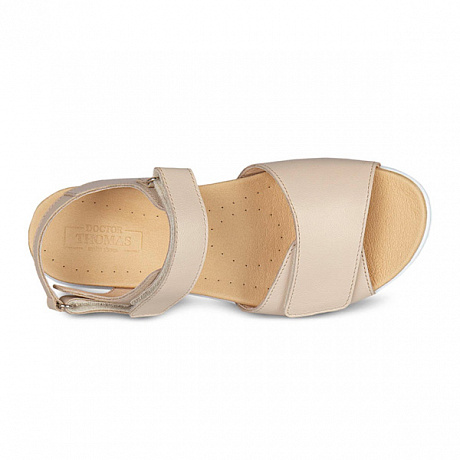 Сандалии ортопедические Dr Thomas женские DTD-101-3 бежевые. Изображение 5 из 5